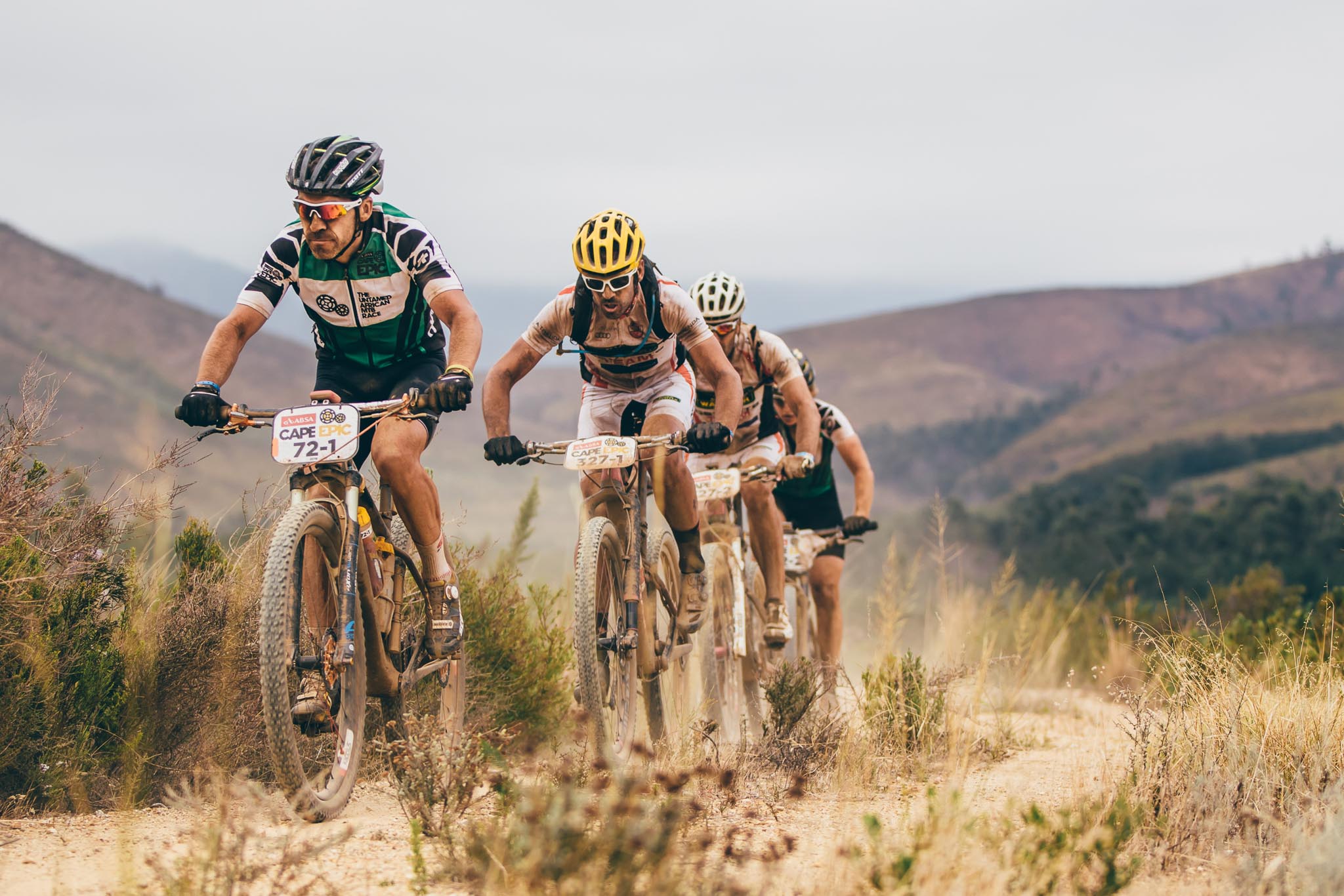 Team Open – Kappius Components – Jean-Francois Bossler et Fanny Bourdon – Photo by Ewald Sadie/Cape Epic/SPORTZPICS