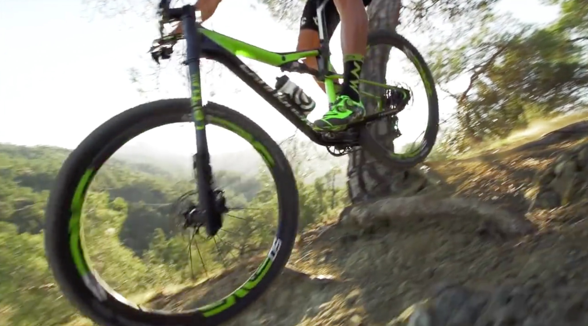 Le Cannondale Scalpel en action