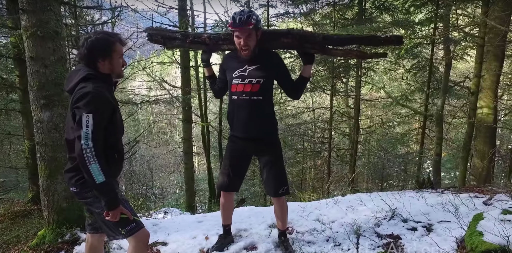 Enduro Day #3 : Titouan Perrin-Ganier coach Thomas Lapeyrie