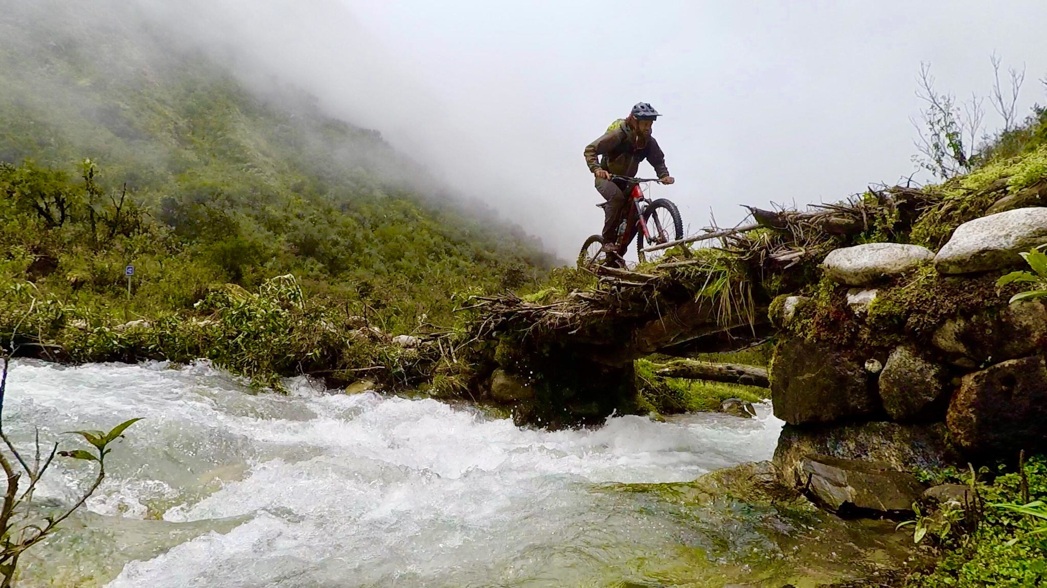 Tito Tomasi sur l&rsquo;Inca Trail, au Pérou