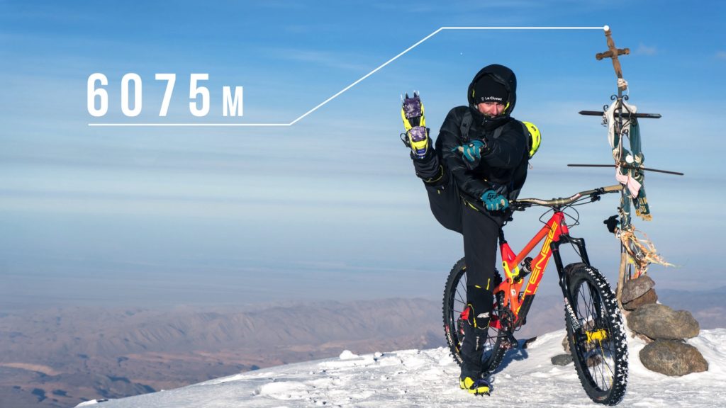 Kilian Bron : du VTT à plus de 6000m d&rsquo;altitude !