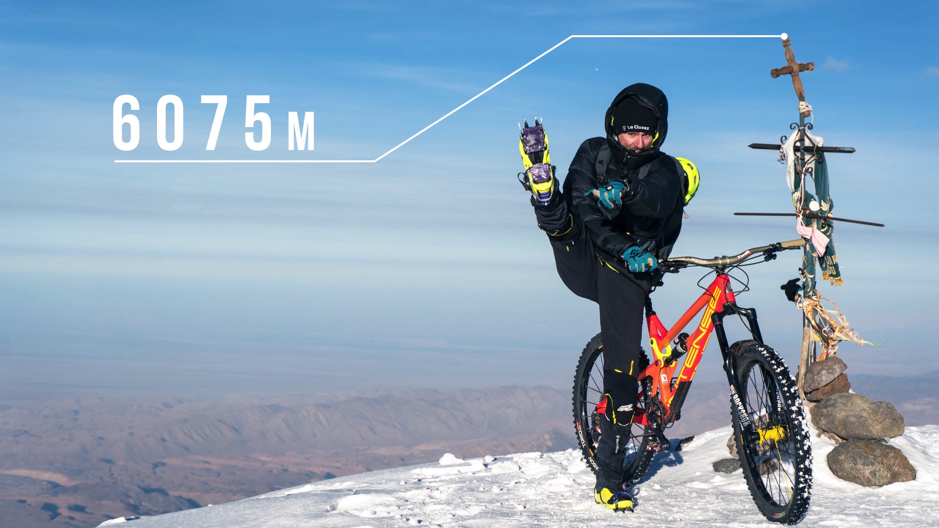 Kilian Bron : du VTT à plus de 6000m d&rsquo;altitude !