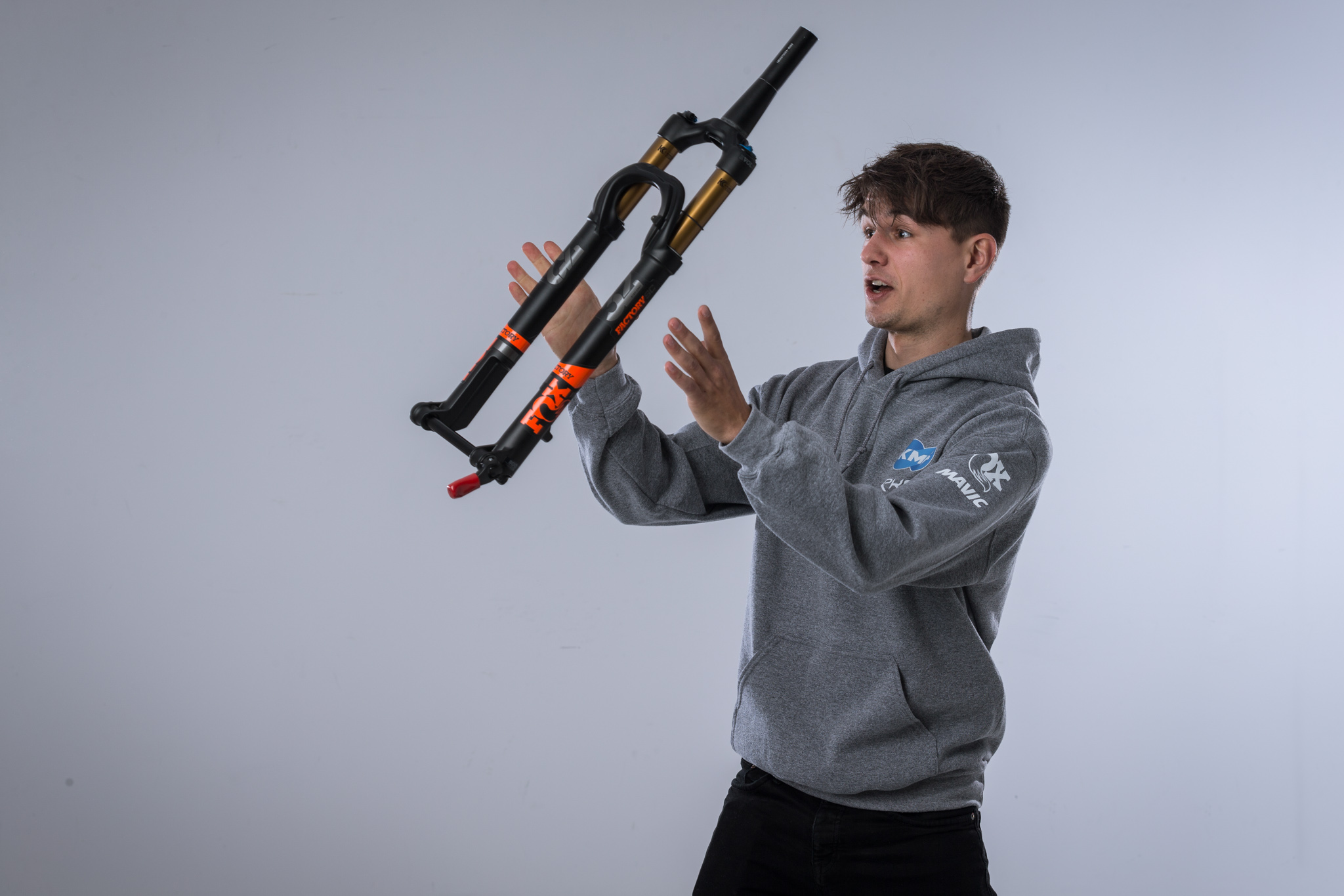 L&rsquo;équipe XC KMC Ekoï sur Orbea et Fox avec Vogel, Degn, Litscher et Vader