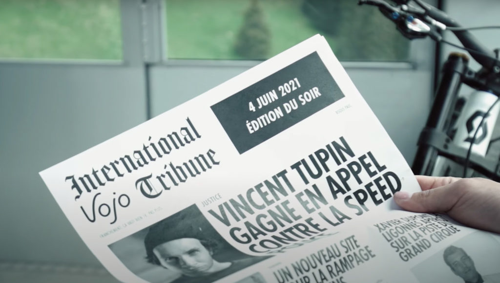 Daily | Vincent Tupin lit l&rsquo;International Vojo Tribune à Champéry