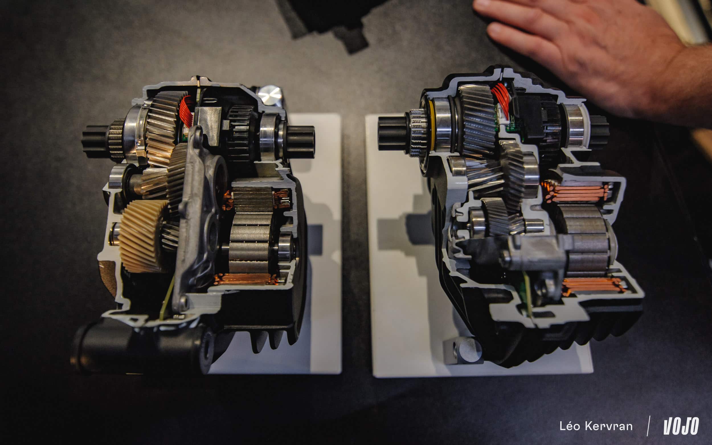 A gauche le nouveau, à droite l’ancien.