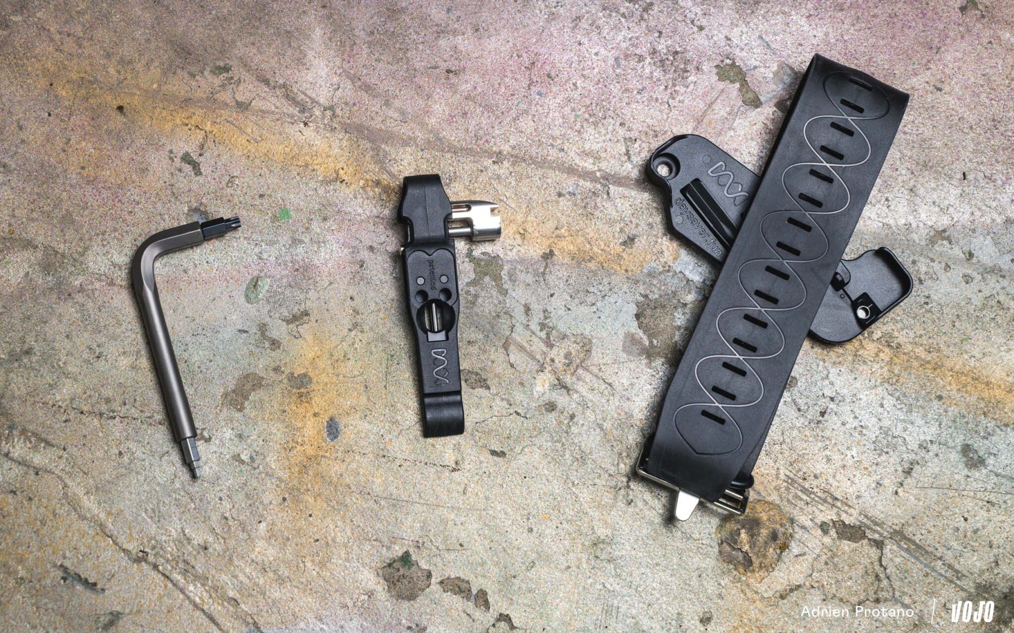 Test nouveauté | Daysaver : des outils suisses malins pour rouler léger