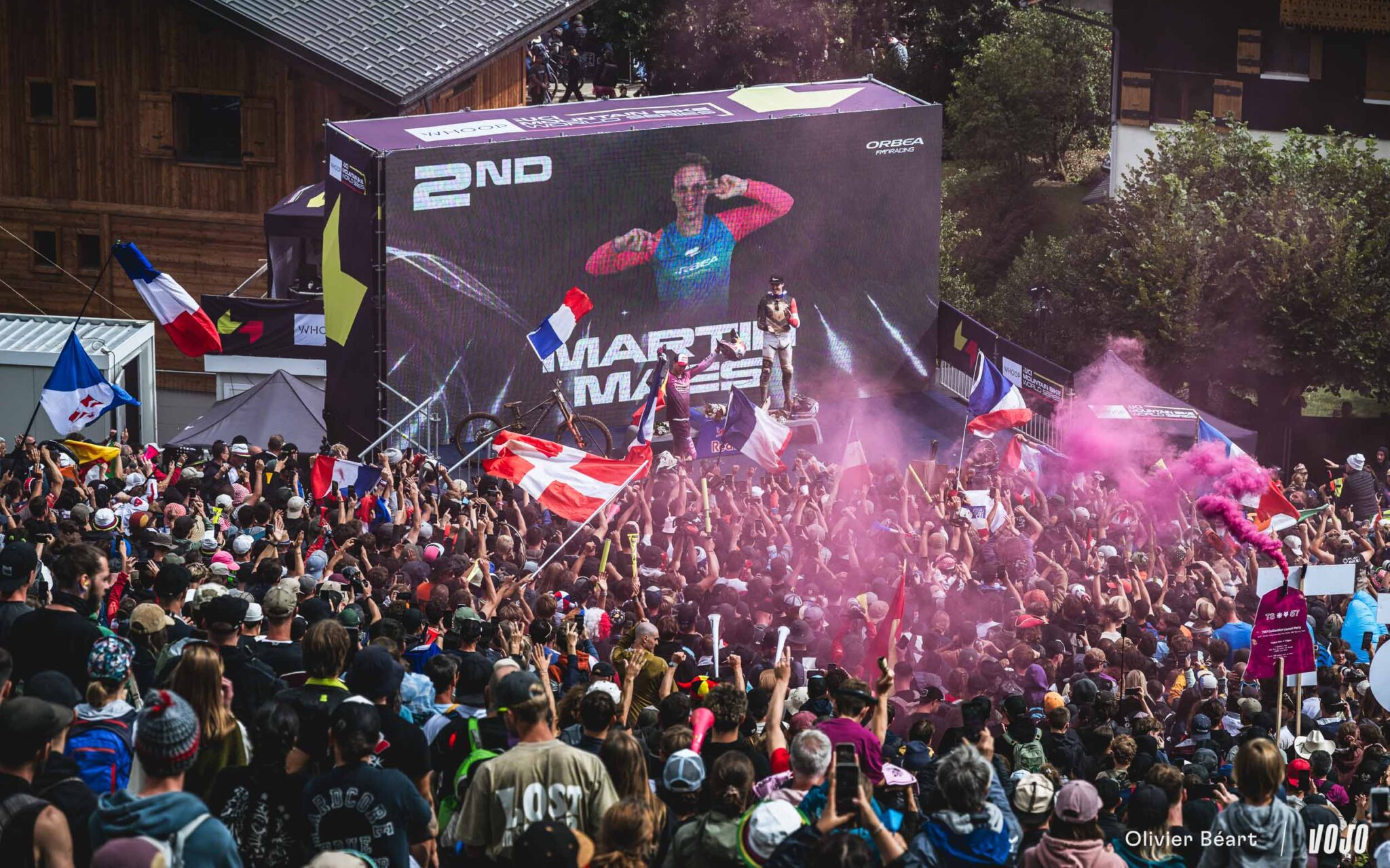 WC DH 2025 #7 Les Gets : Dunne et Hemstreet survolent, Maes et Cabirou 2e !