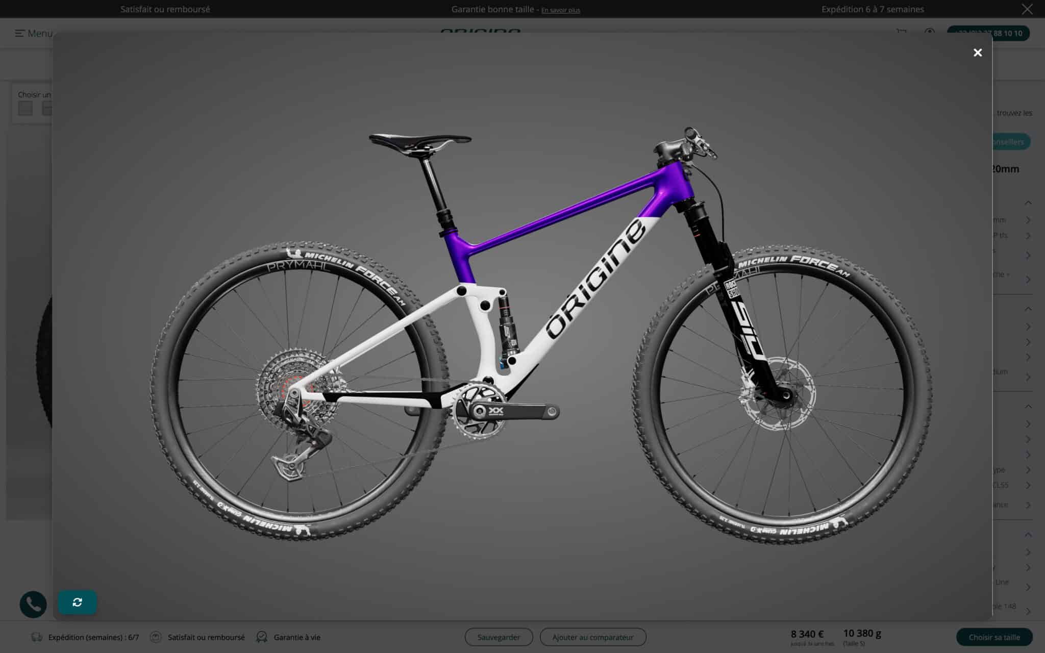 Nouveauté | Origine lance son configurateur 3D