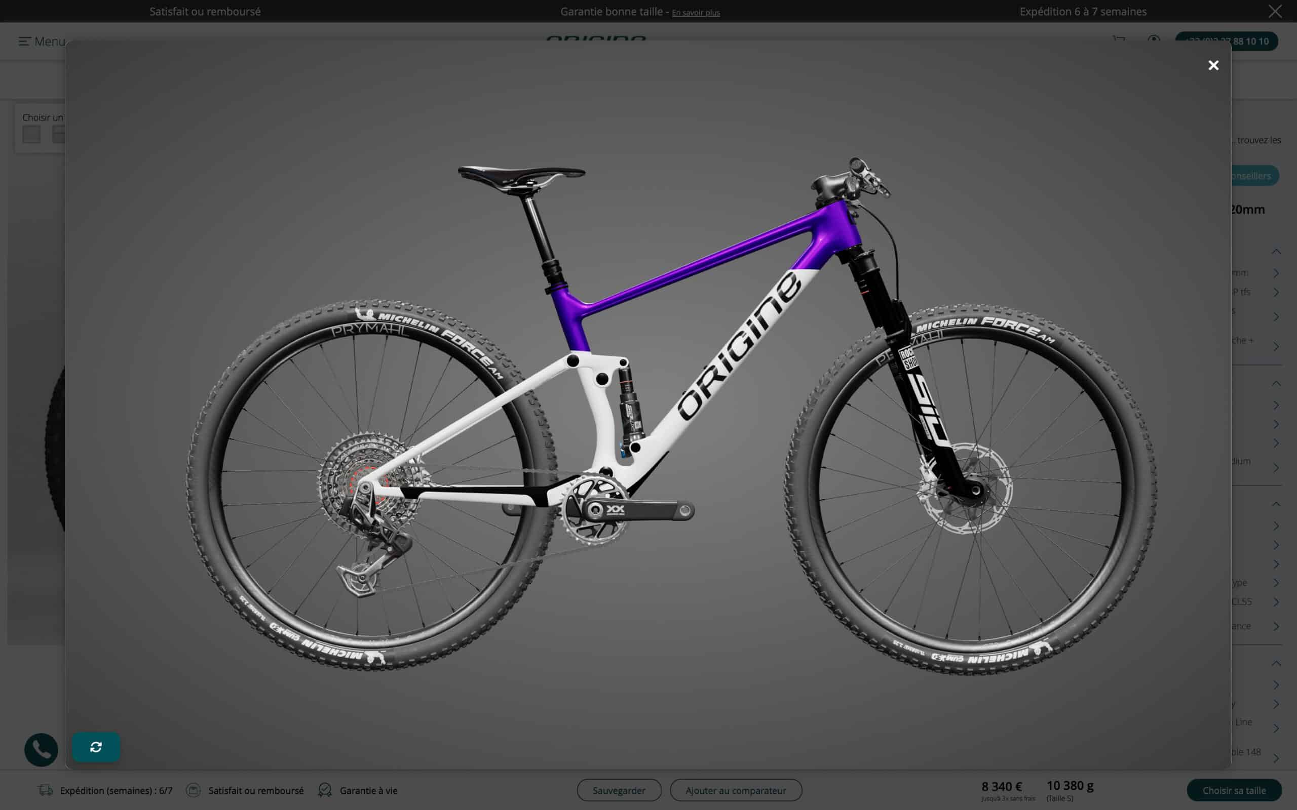 Nouveauté | Origine lance son configurateur 3D