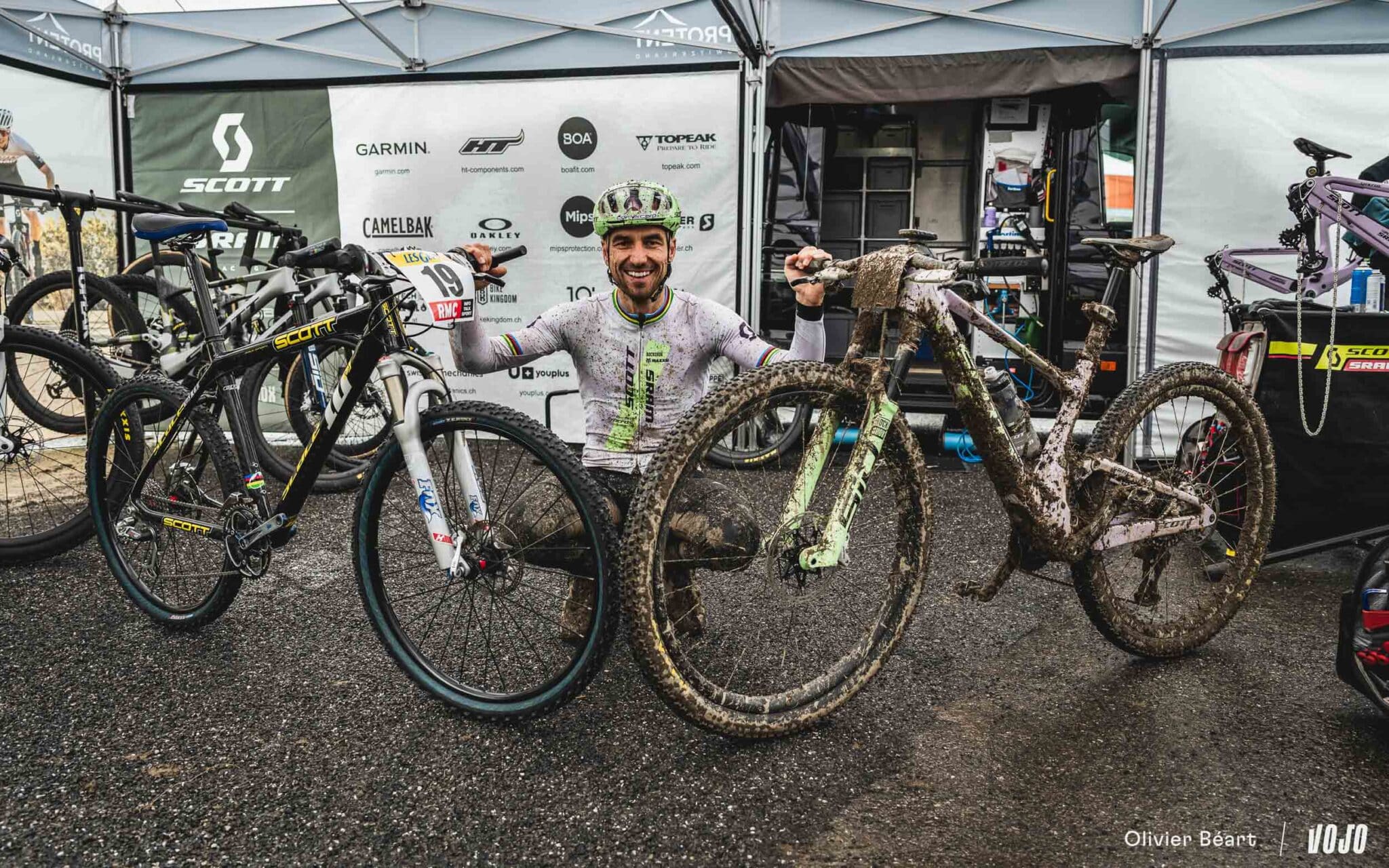 Surprise pour Nino Schurter : on a retrouvé le Scott Scale de son premier titre mondial !